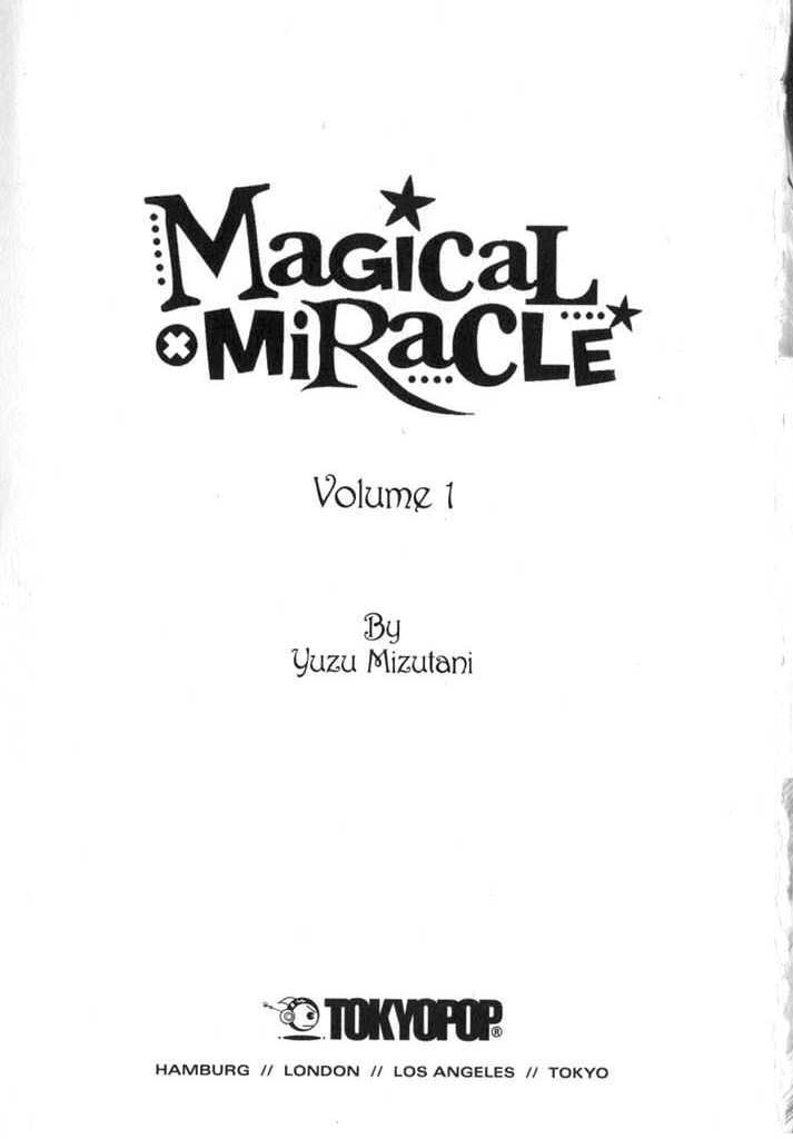 Magical X Miracle - Vol.1 Chapter 1