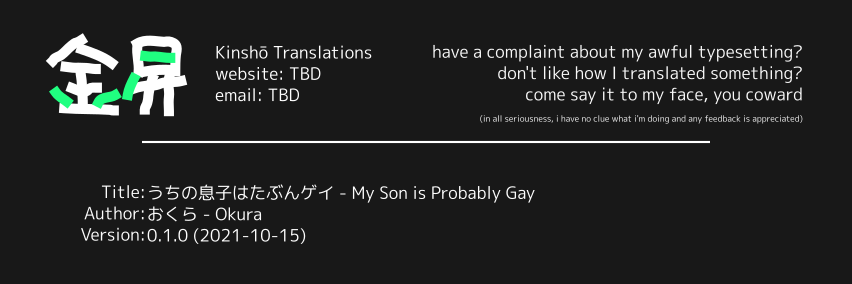 My Son Is Probably Gay - Chapter 50