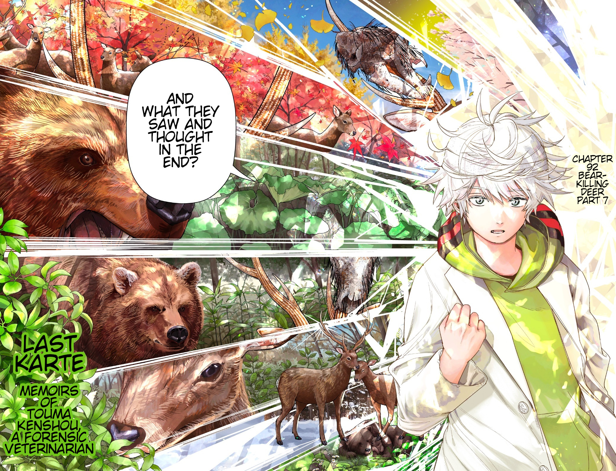 Last Karte - Houjuuigakusha Touma Kenshou No Kioku - Chapter 92: Bear-Killing Deer Part 7