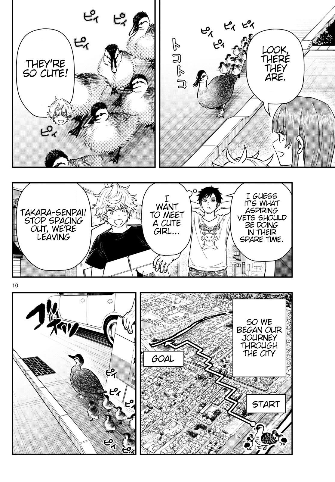 Last Karte - Houjuuigakusha Touma Kenshou No Kioku - Chapter 73: Spot-Billed Duck