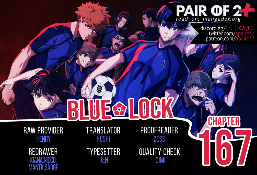 Blue Lock - Chapter 167: Cross Flow