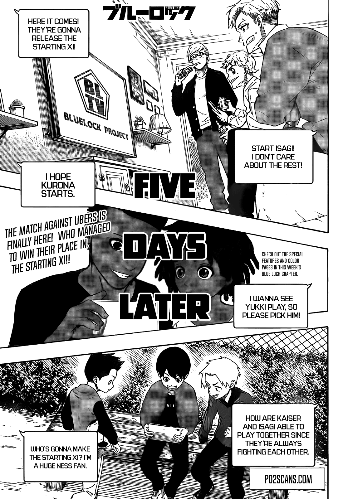 Blue Lock - Chapter 209: Bastard Vs Ubers