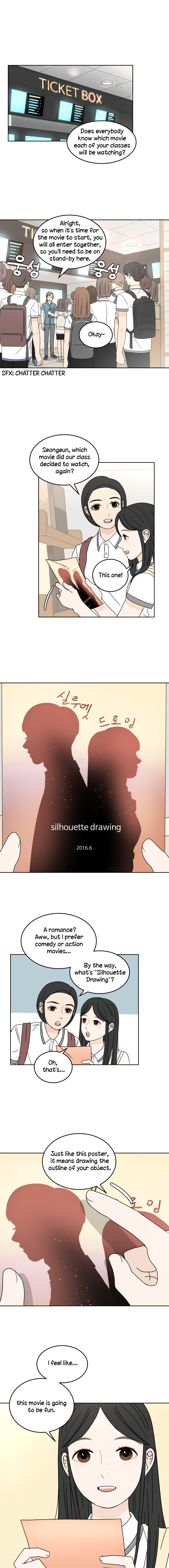 30 Minute Walk - Chapter 28: Silhouette Drawing