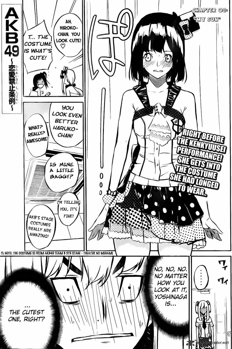 Akb49 - Renai Kinshi Jourei - Chapter 8 : The Rules Against Love