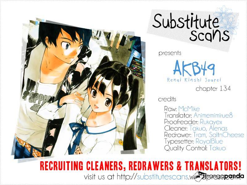 Akb49 - Renai Kinshi Jourei - Chapter 134 : Ske S Heart