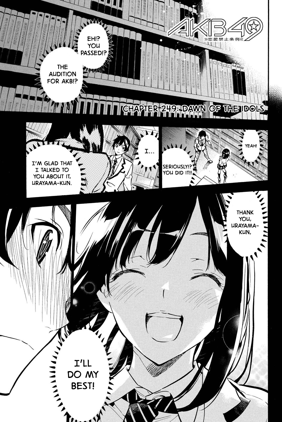 Akb49 - Renai Kinshi Jourei - Chapter 249: Dawn Of The Idols