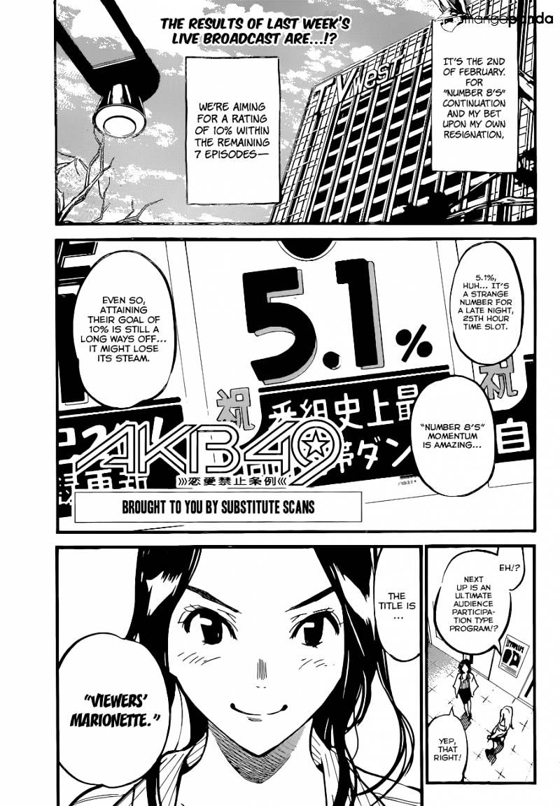 Akb49 - Renai Kinshi Jourei - Chapter 157 : Viewers  Marionette