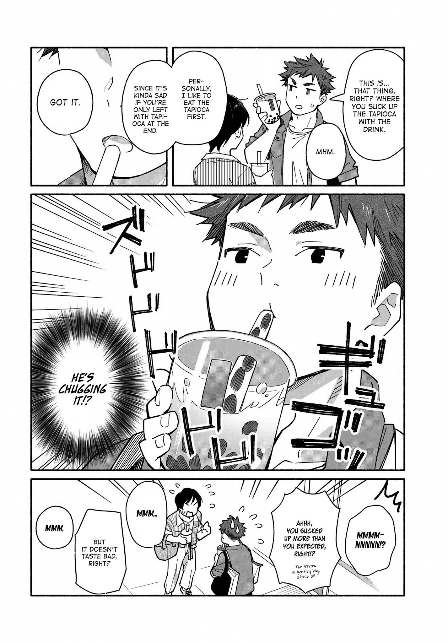 Aikagi-Kun To Shiawase Gohan - Chapter 4: Bag Holder And Bubble Tea