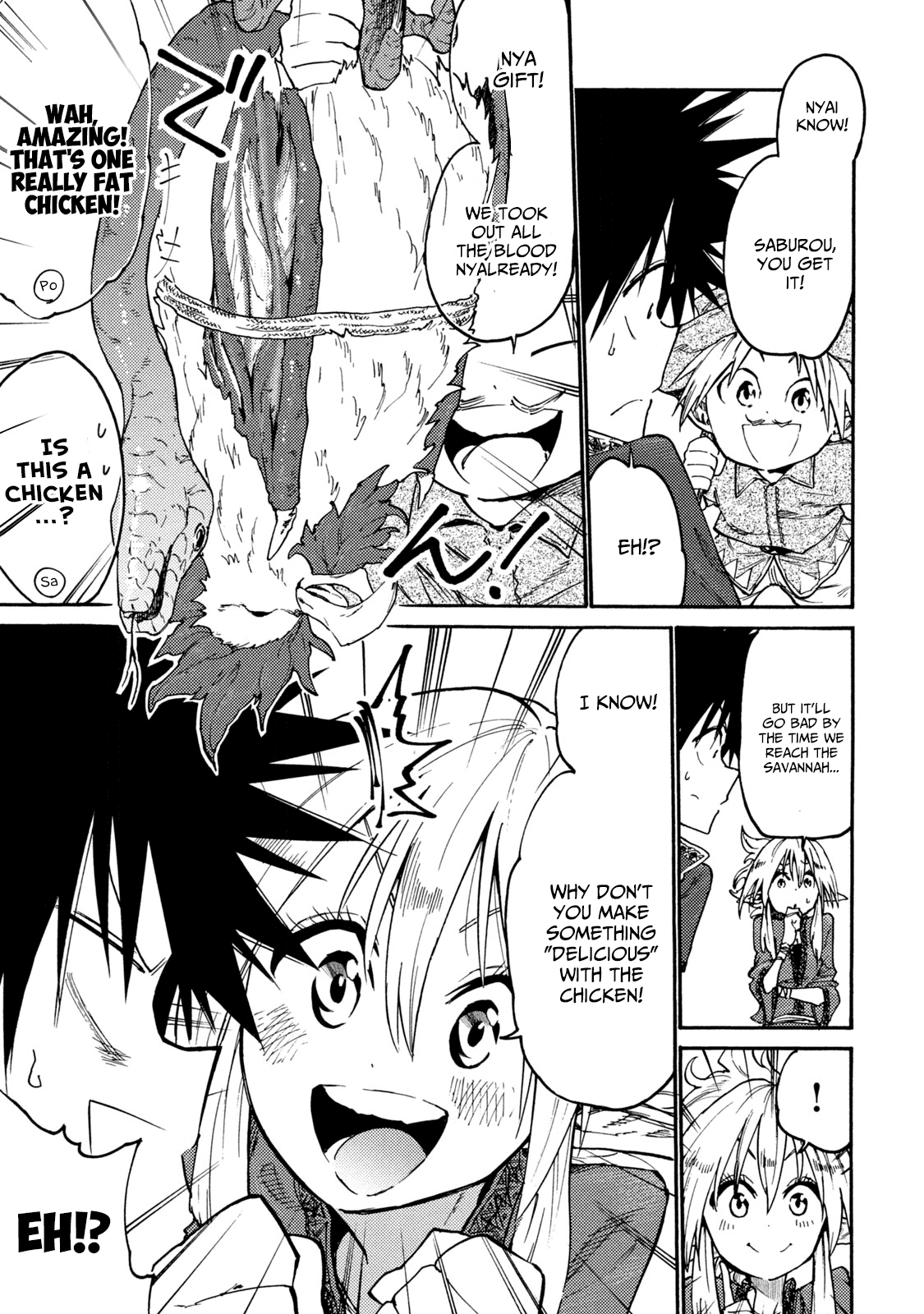 Mazumeshi Elf To Youbokugurashi - Chapter 38