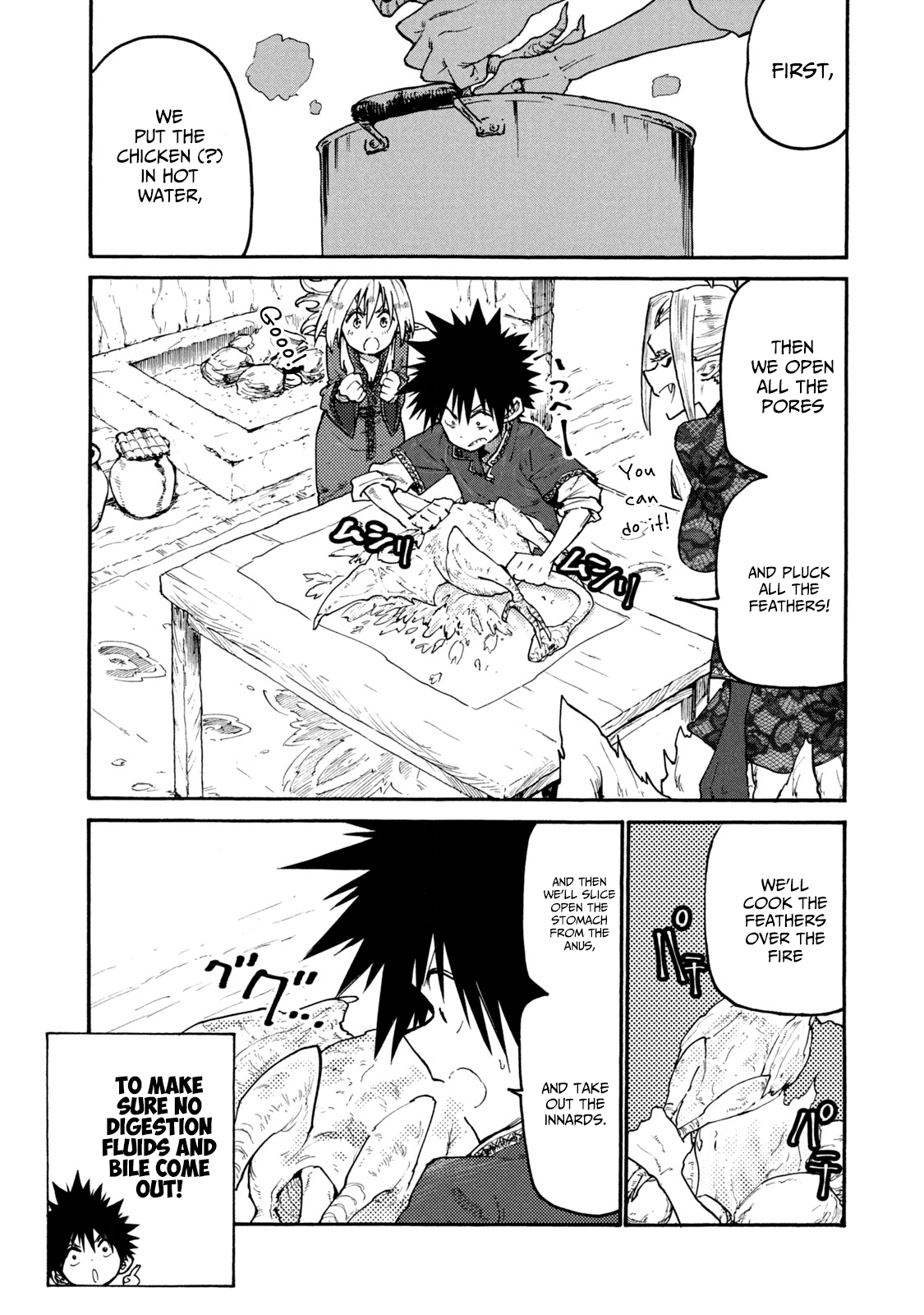 Mazumeshi Elf To Youbokugurashi - Chapter 38