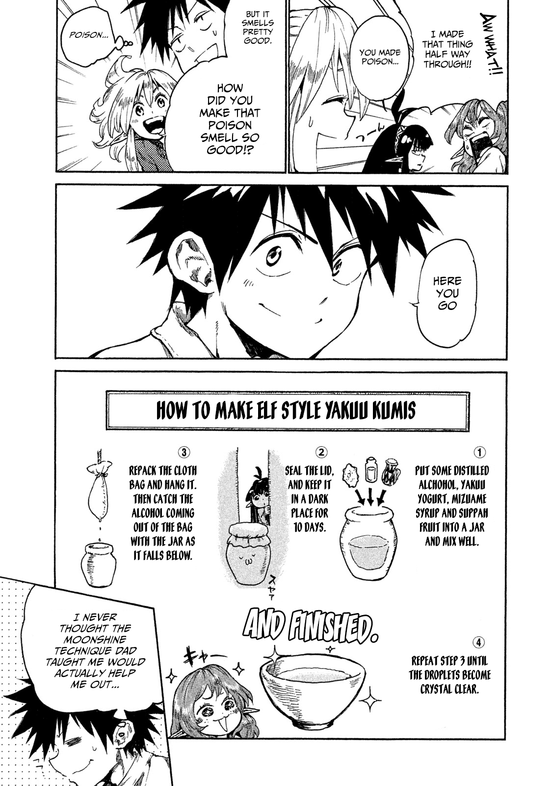 Mazumeshi Elf To Youbokugurashi - Chapter 15: A Way Home