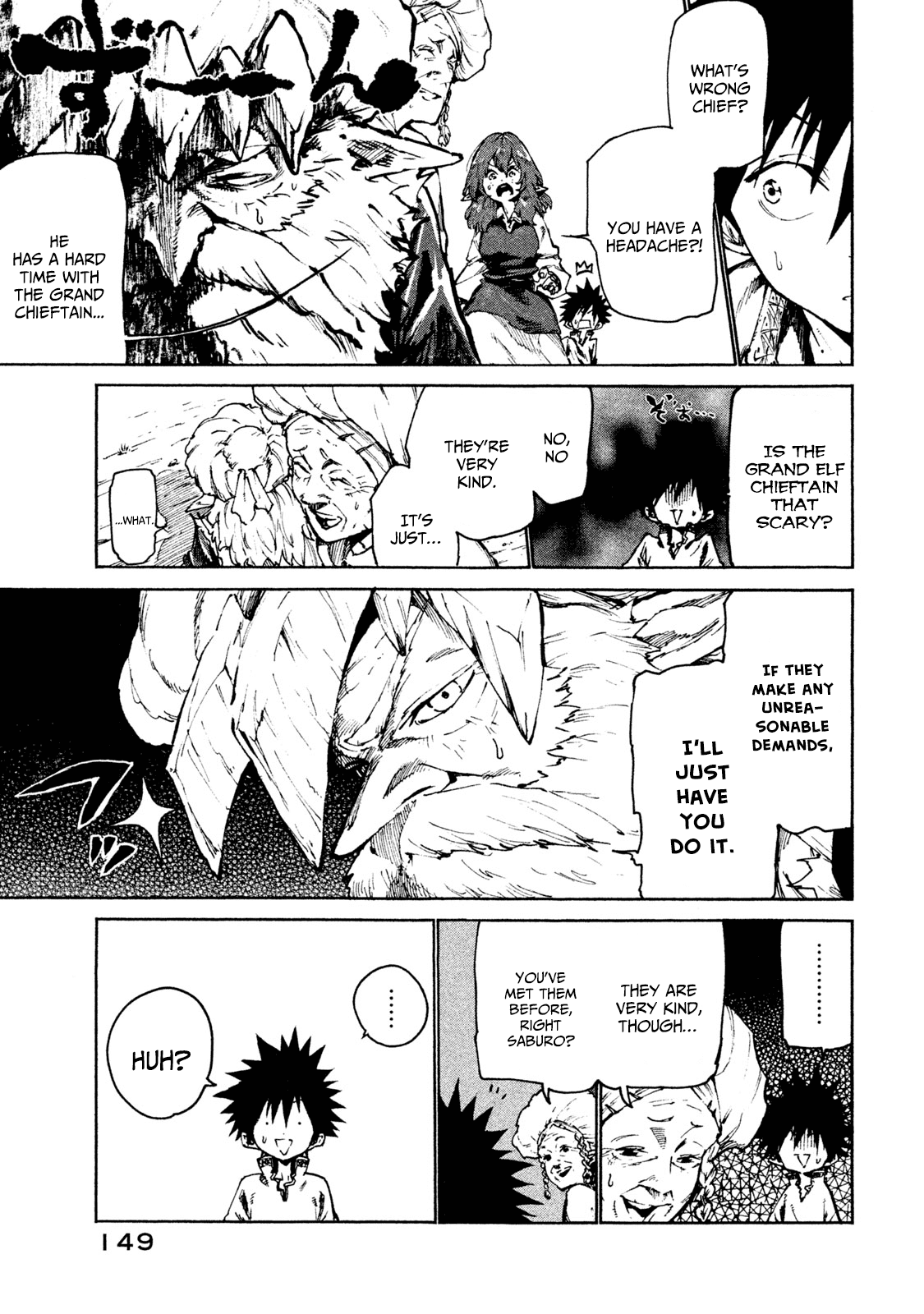 Mazumeshi Elf To Youbokugurashi - Chapter 24: Grand Elf Chieftain