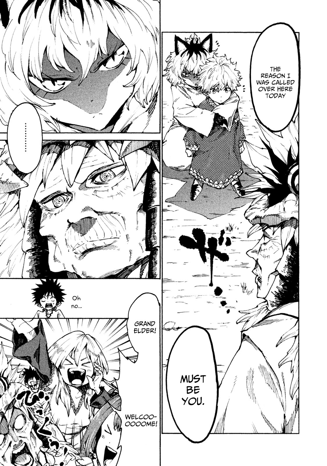 Mazumeshi Elf To Youbokugurashi - Chapter 24: Grand Elf Chieftain