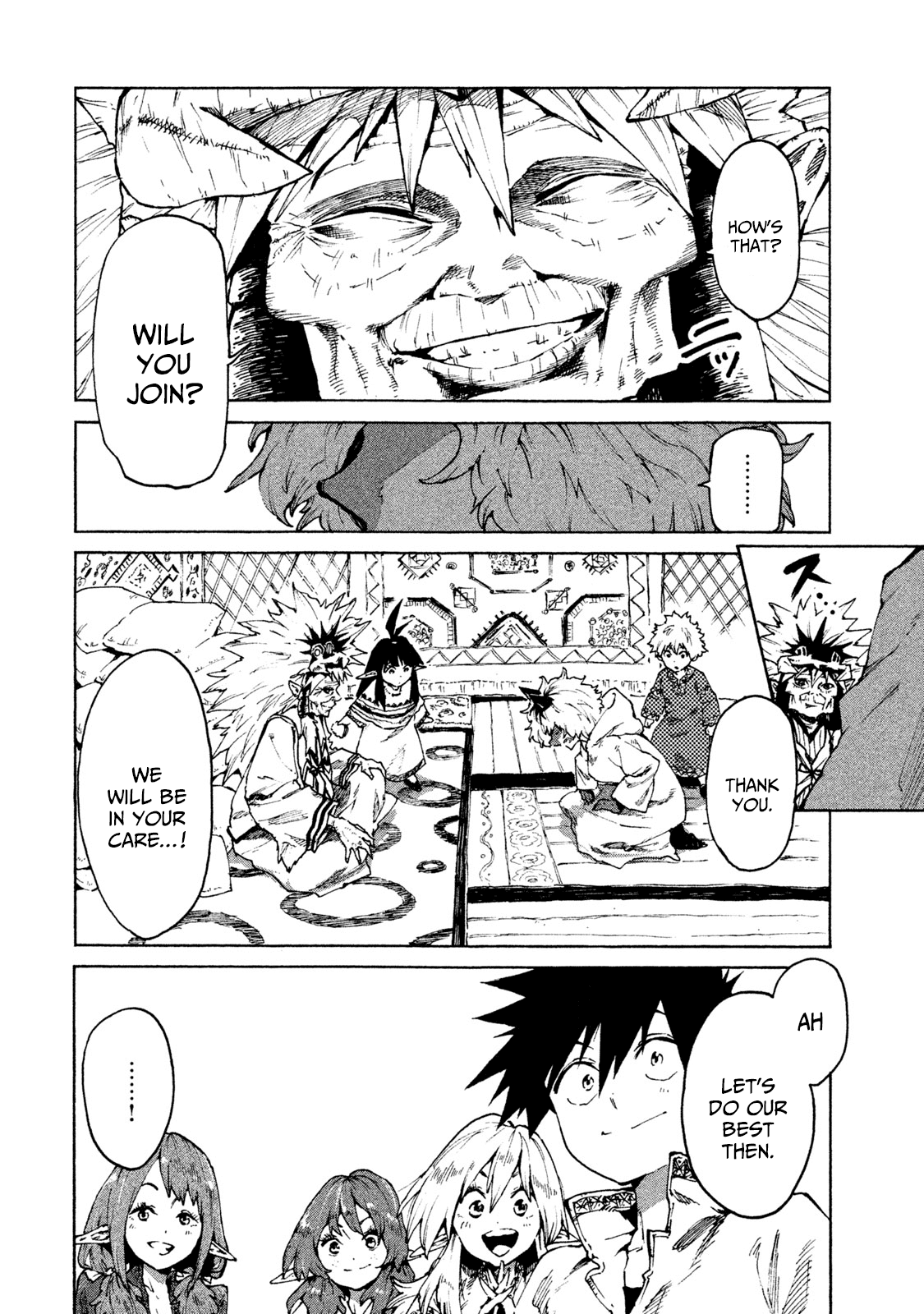 Mazumeshi Elf To Youbokugurashi - Chapter 24: Grand Elf Chieftain