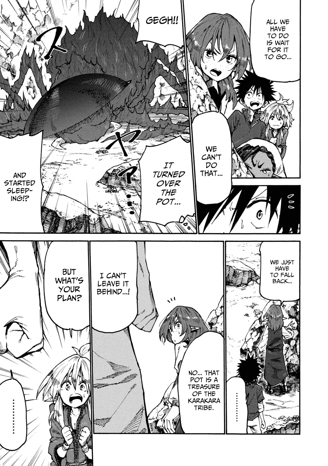 Mazumeshi Elf To Youbokugurashi - Chapter 33