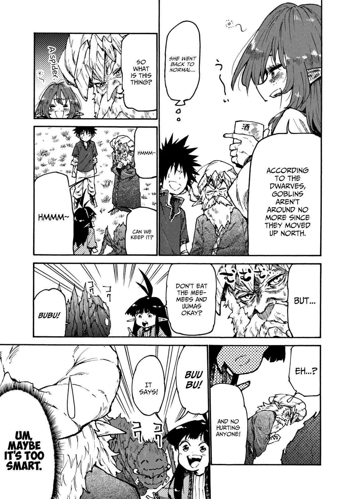 Mazumeshi Elf To Youbokugurashi - Chapter 33