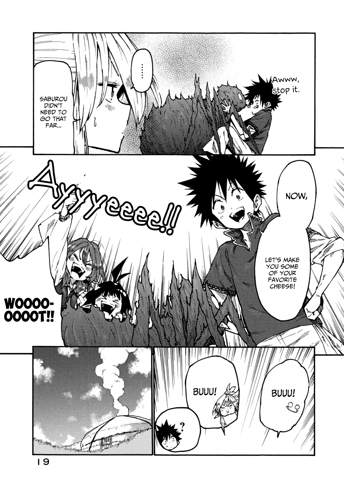 Mazumeshi Elf To Youbokugurashi - Chapter 33