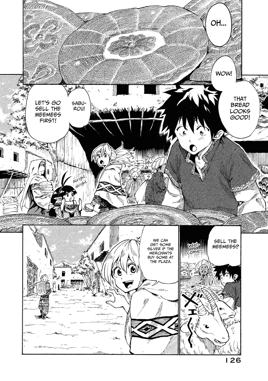 Mazumeshi Elf To Youbokugurashi - Chapter 5: Bazaars And Merchants