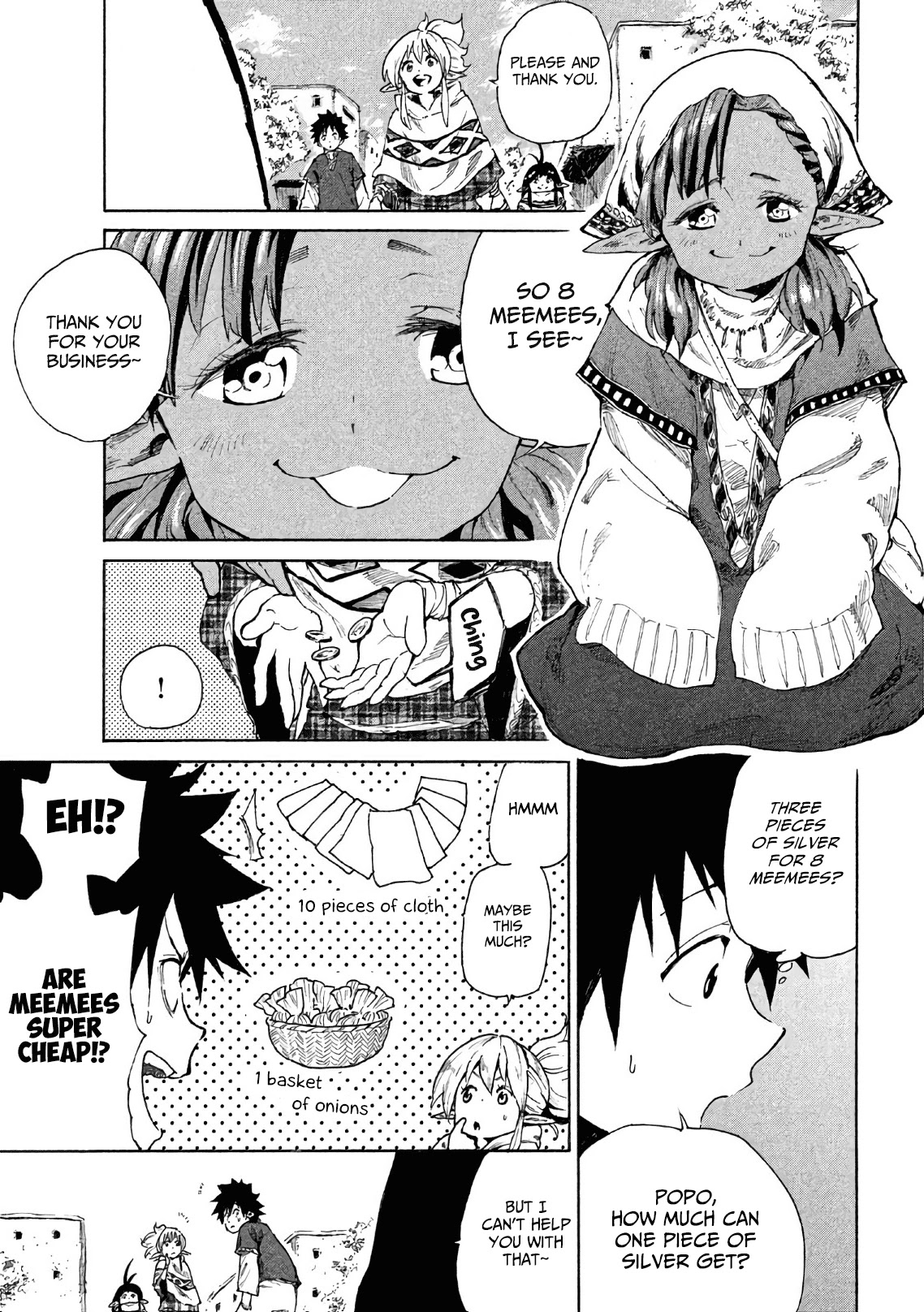 Mazumeshi Elf To Youbokugurashi - Chapter 5: Bazaars And Merchants