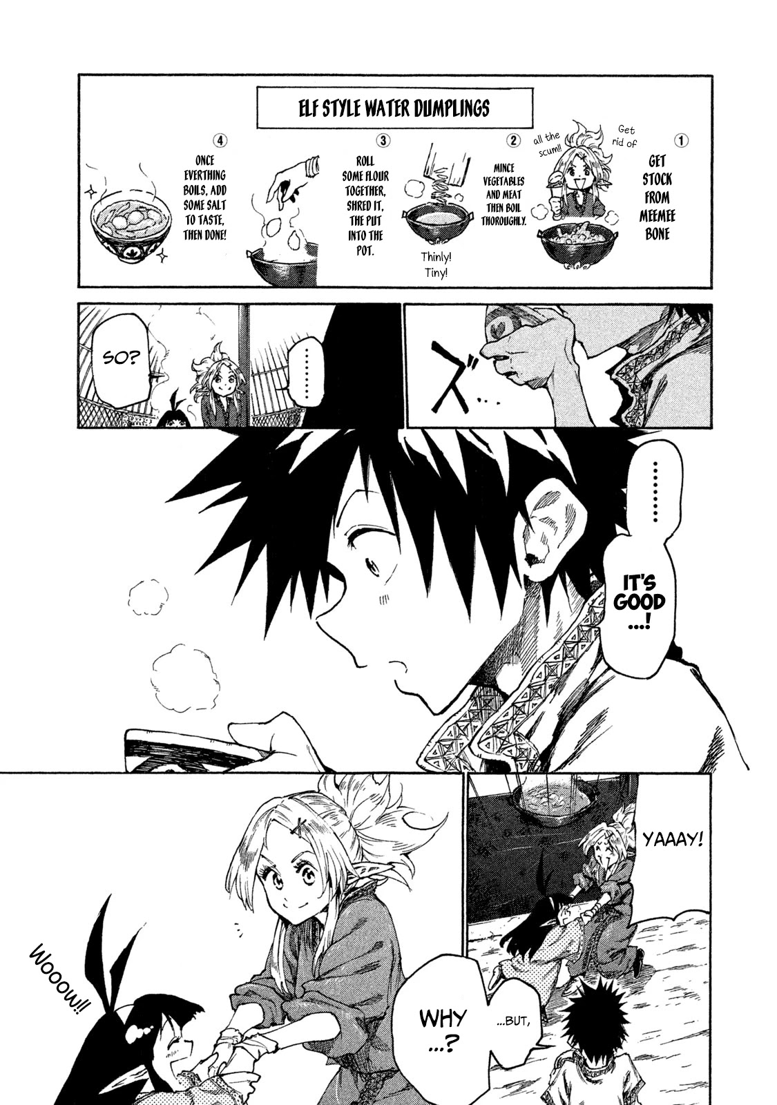 Mazumeshi Elf To Youbokugurashi - Chapter 16: What Lies Beyond Resolve