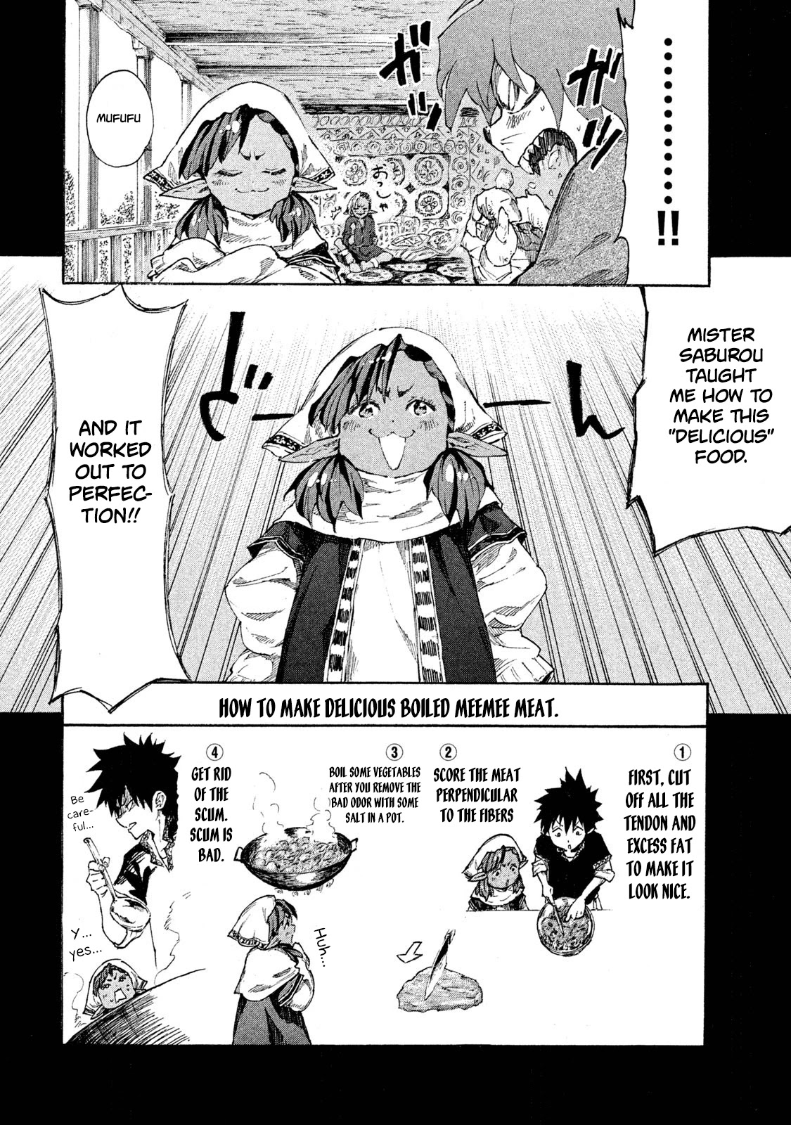 Mazumeshi Elf To Youbokugurashi - Chapter 6: Meemee Milk And Life Water