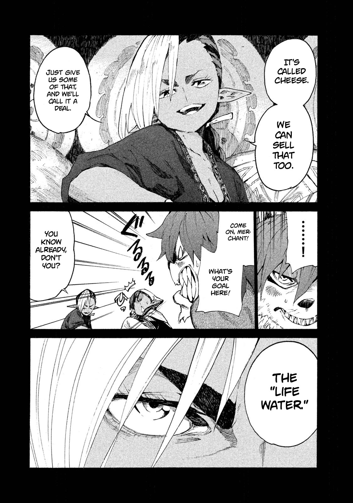 Mazumeshi Elf To Youbokugurashi - Chapter 6: Meemee Milk And Life Water