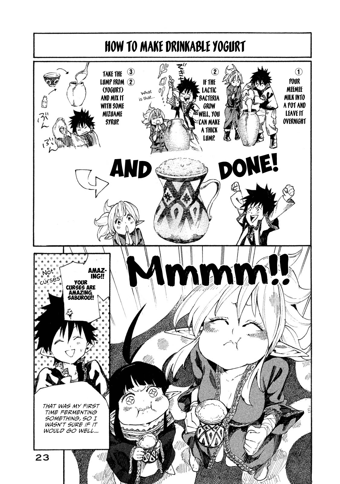 Mazumeshi Elf To Youbokugurashi - Chapter 6: Meemee Milk And Life Water