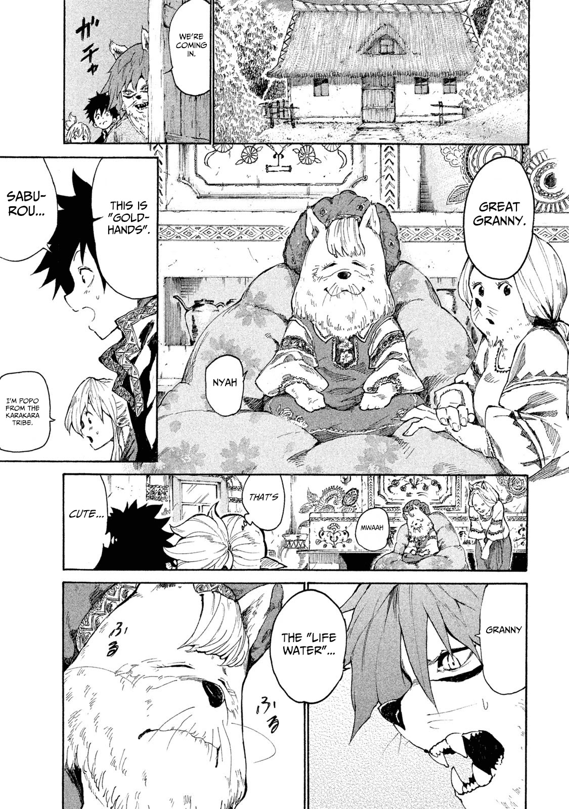 Mazumeshi Elf To Youbokugurashi - Chapter 6: Meemee Milk And Life Water