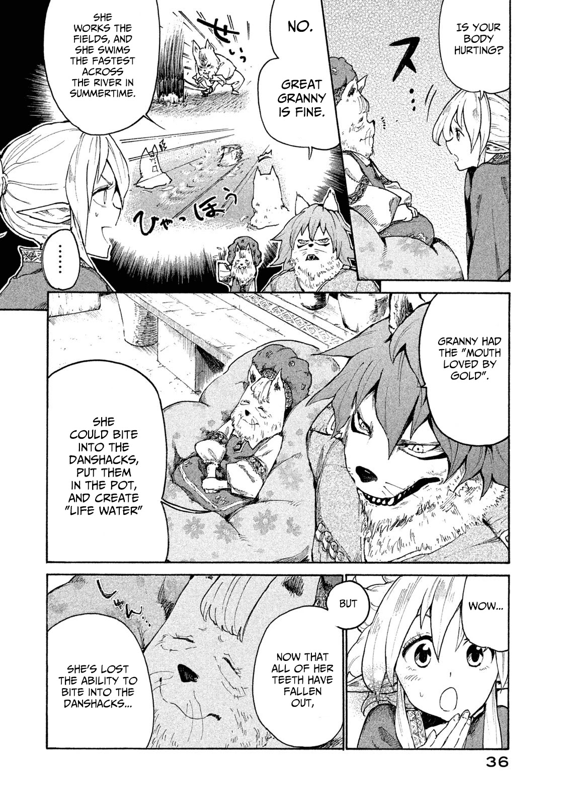 Mazumeshi Elf To Youbokugurashi - Chapter 6: Meemee Milk And Life Water