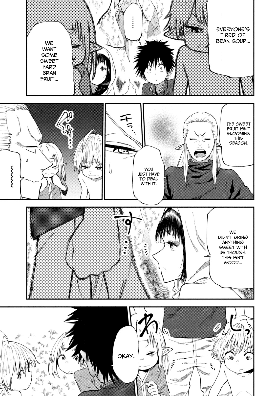 Mazumeshi Elf To Youbokugurashi - Chapter 46