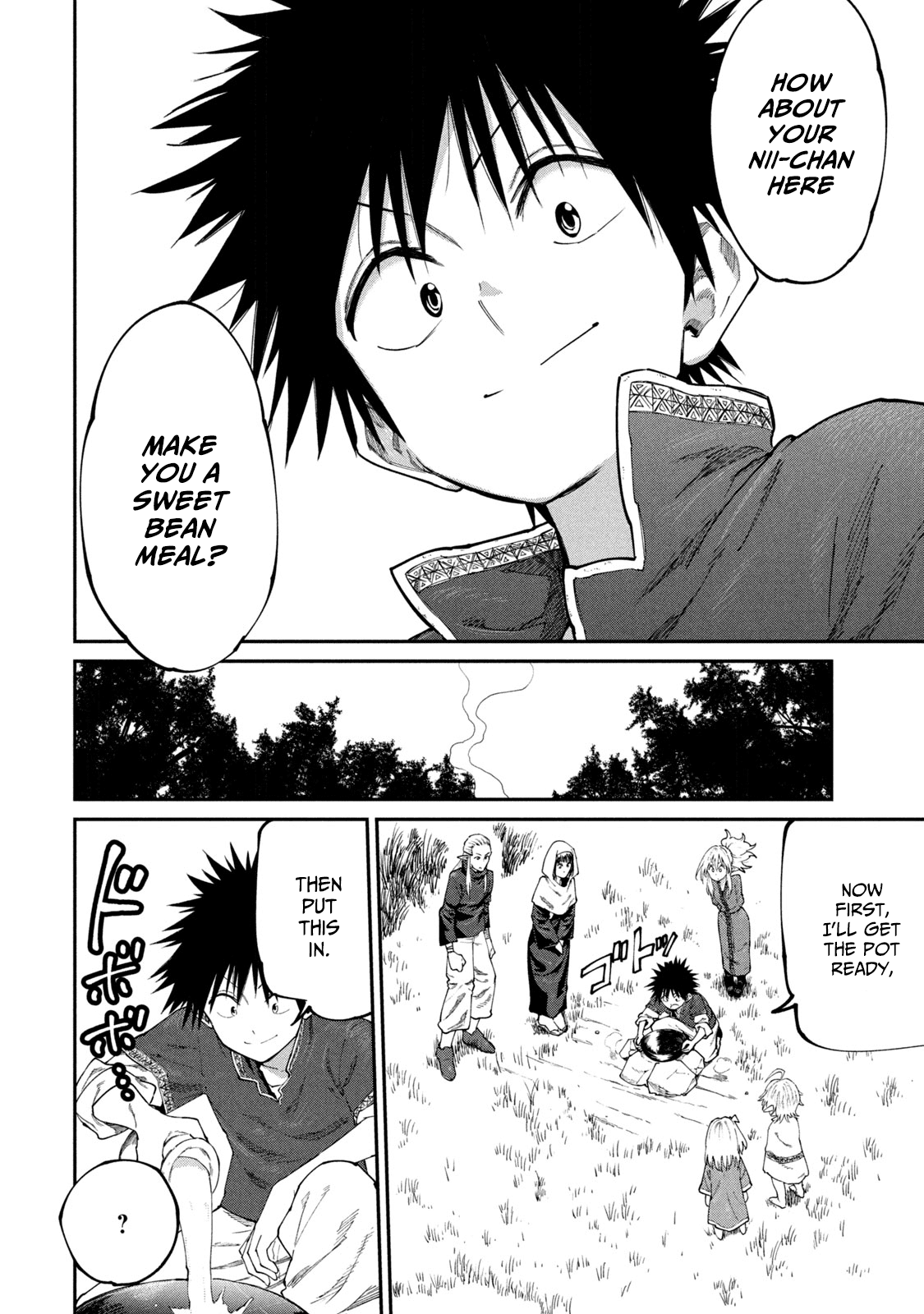 Mazumeshi Elf To Youbokugurashi - Chapter 46