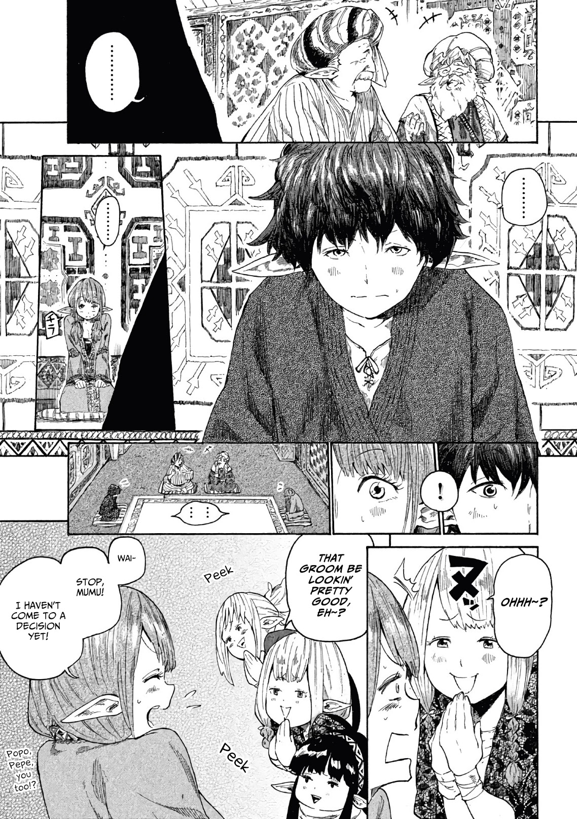 Mazumeshi Elf To Youbokugurashi - Chapter 3: The Worries Of A Wedded Girl