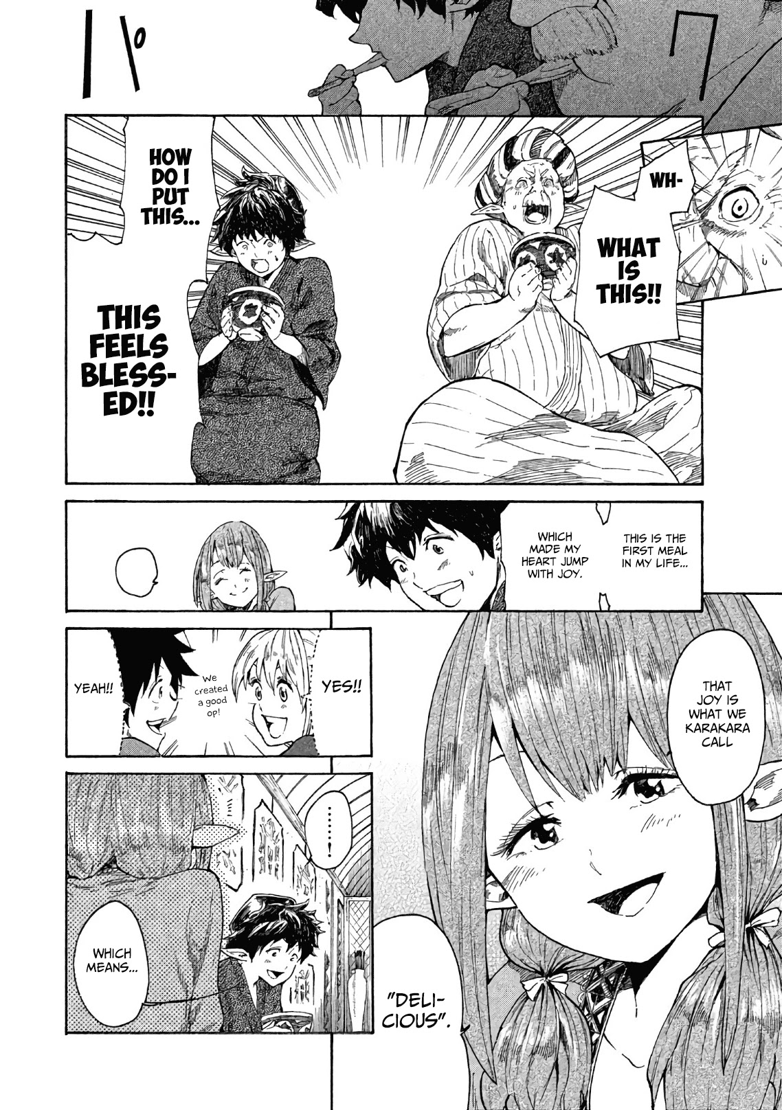 Mazumeshi Elf To Youbokugurashi - Chapter 3: The Worries Of A Wedded Girl