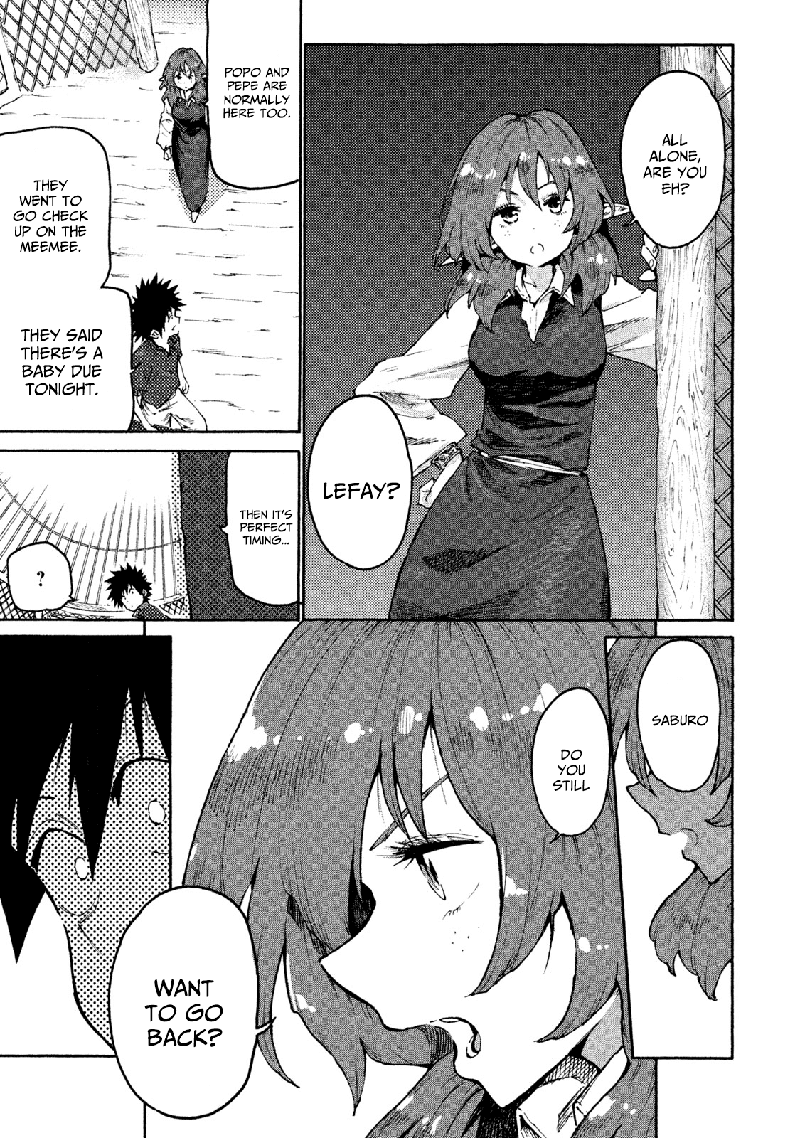 Mazumeshi Elf To Youbokugurashi - Chapter 30