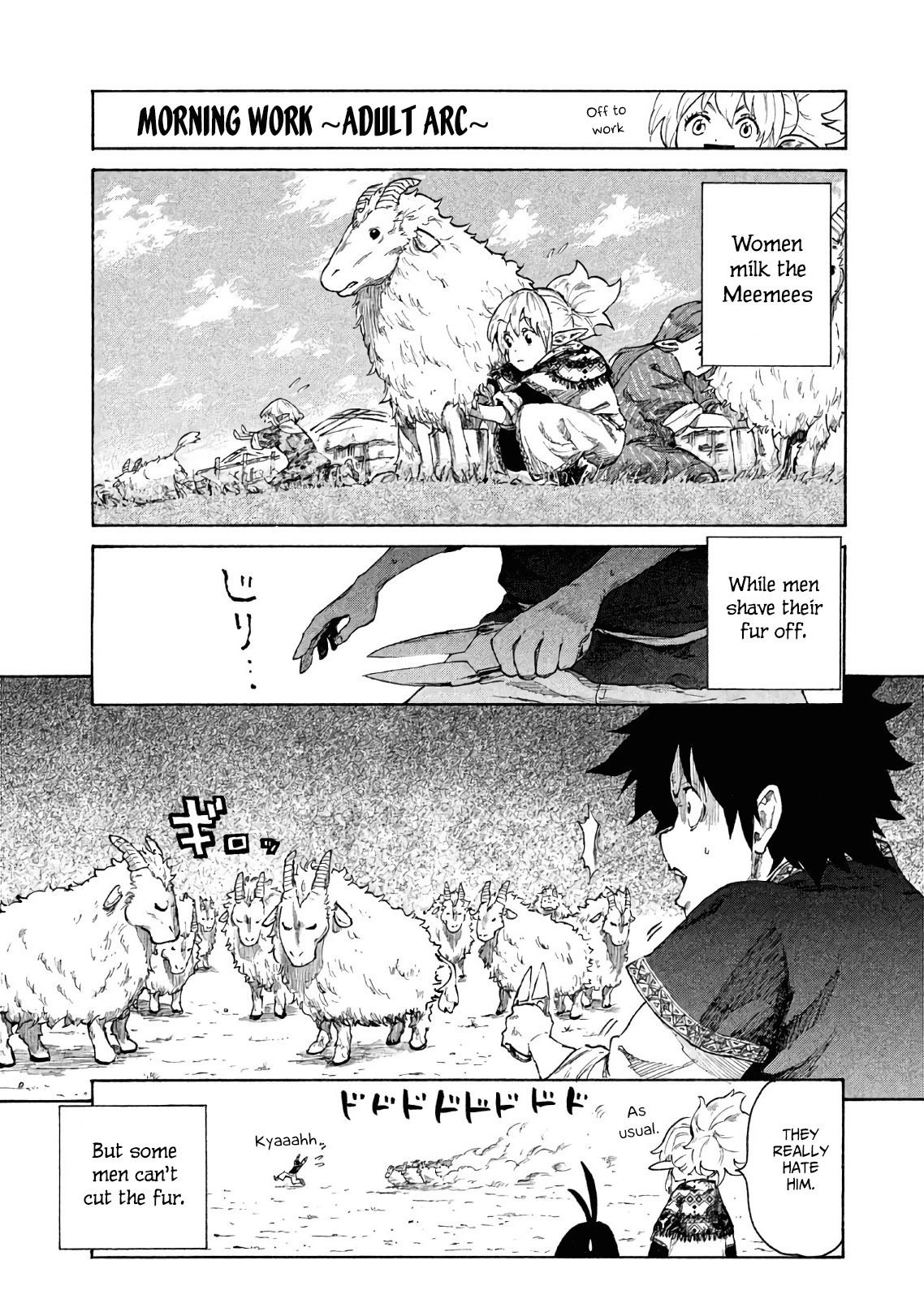 Mazumeshi Elf To Youbokugurashi - Chapter 4: Nomad Life