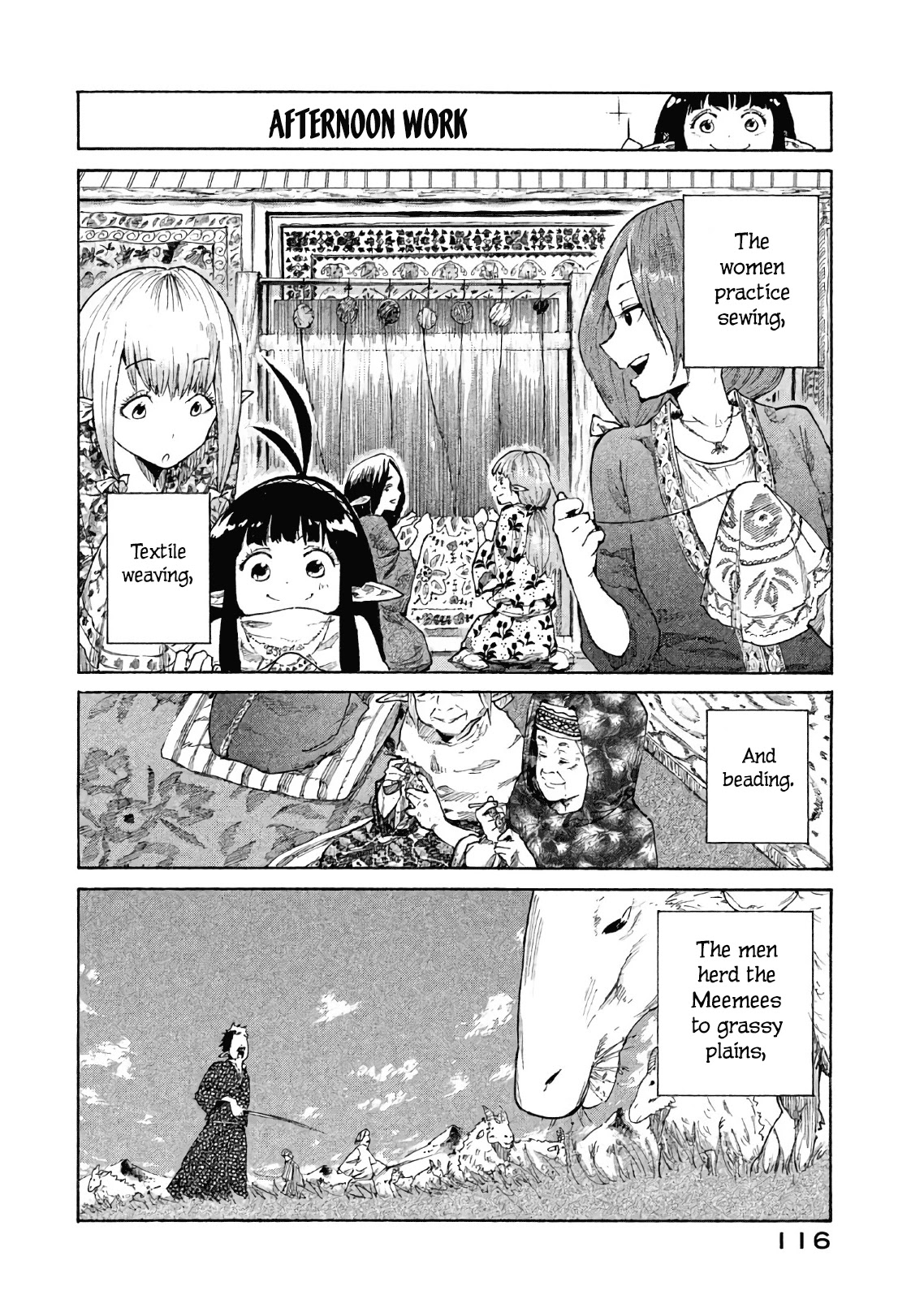 Mazumeshi Elf To Youbokugurashi - Chapter 4: Nomad Life