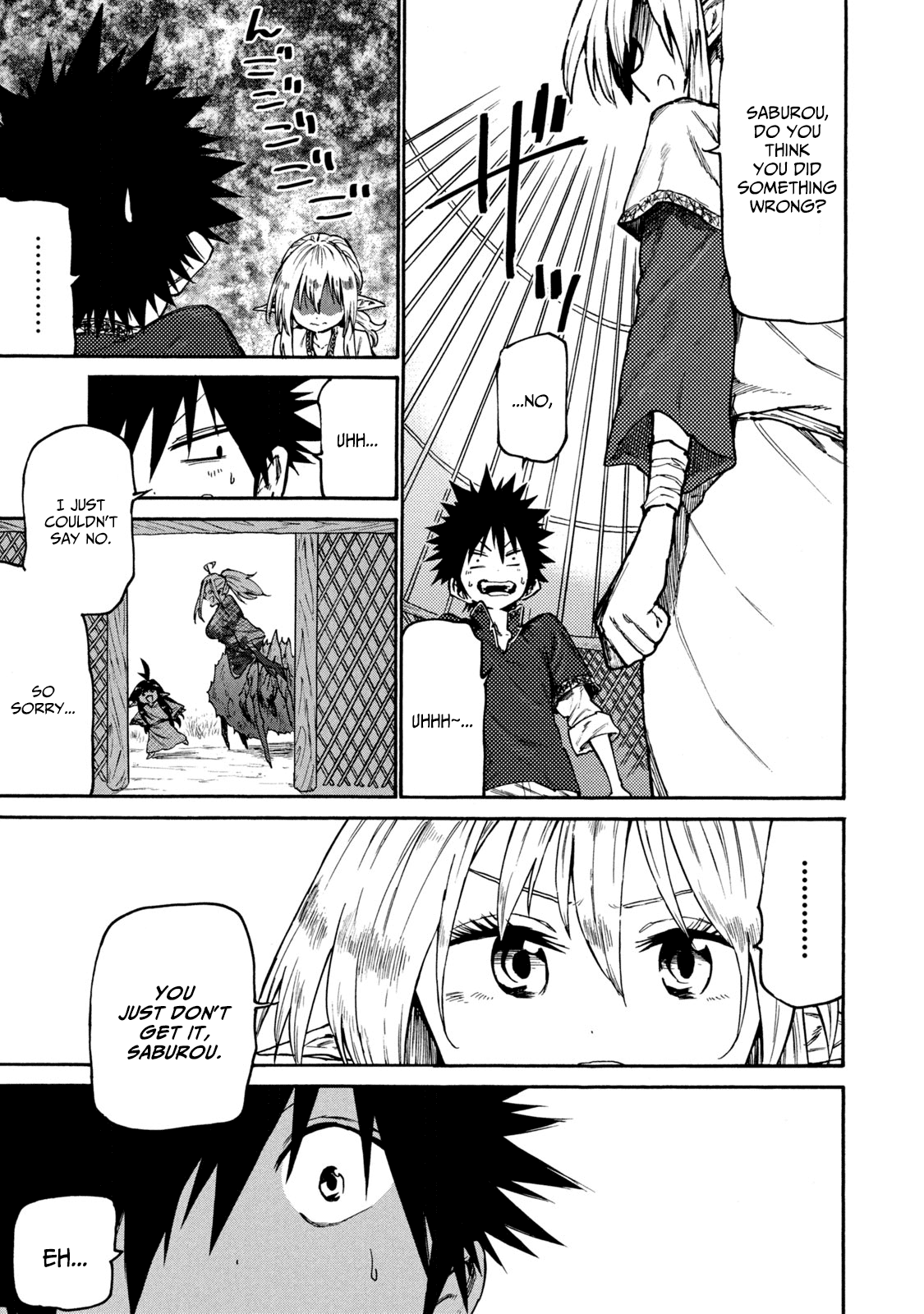 Mazumeshi Elf To Youbokugurashi - Chapter 35