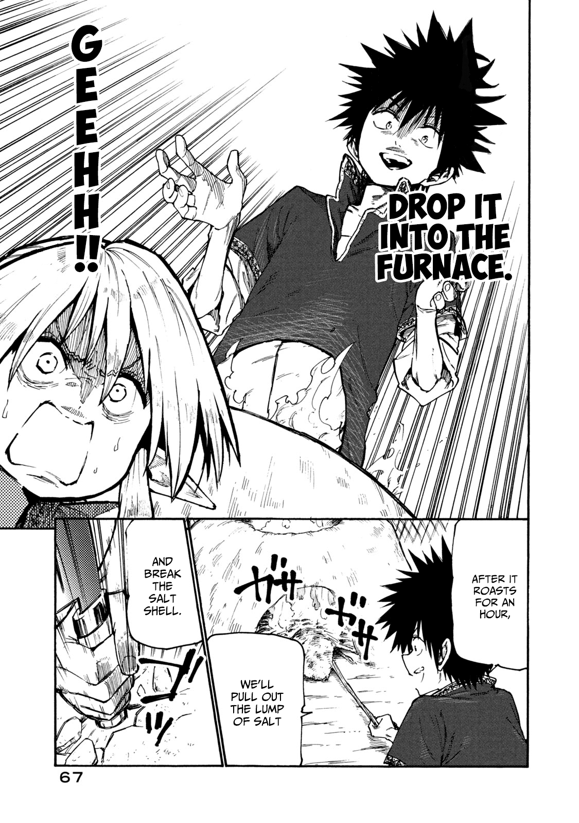 Mazumeshi Elf To Youbokugurashi - Chapter 35