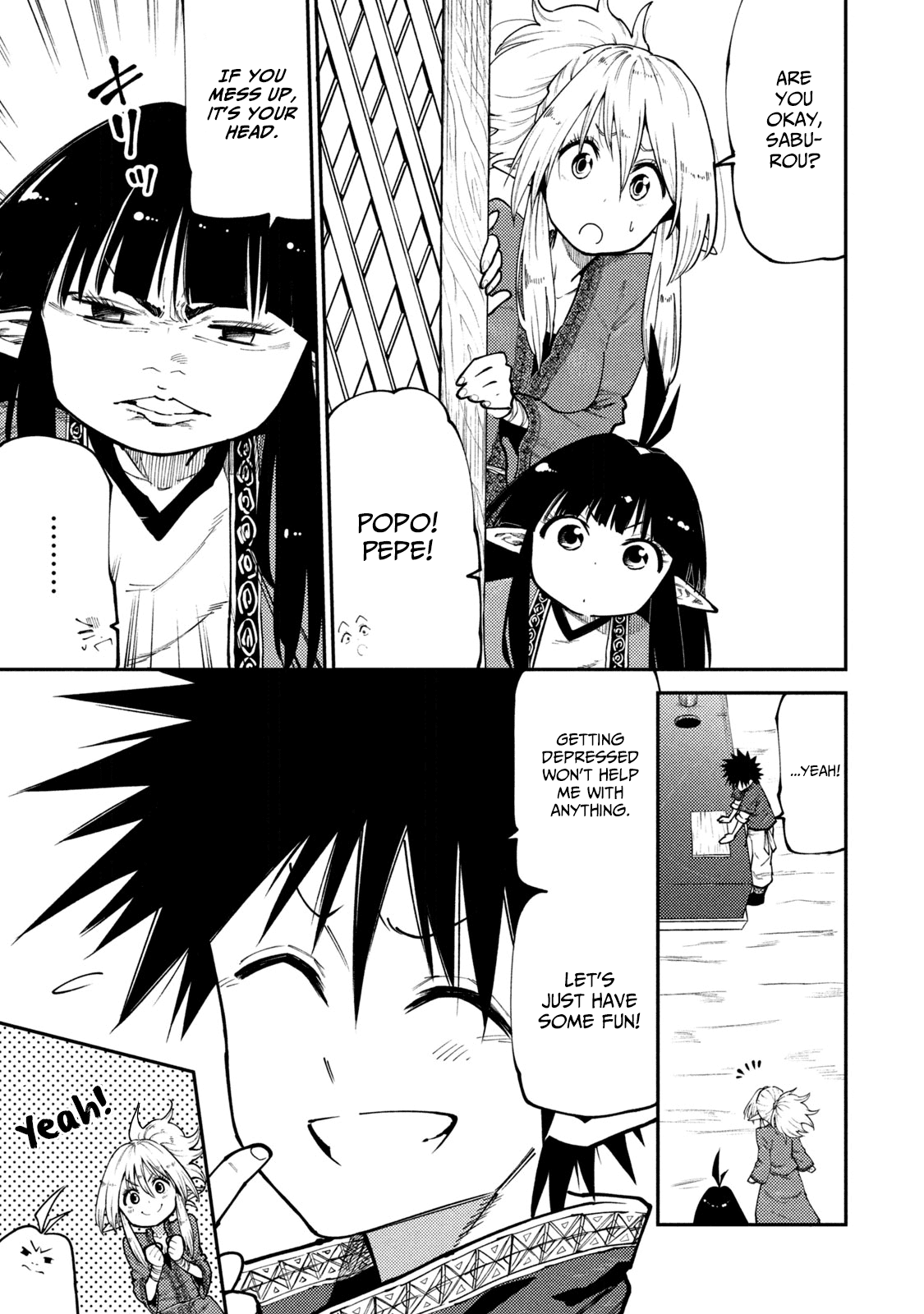 Mazumeshi Elf To Youbokugurashi - Chapter 44