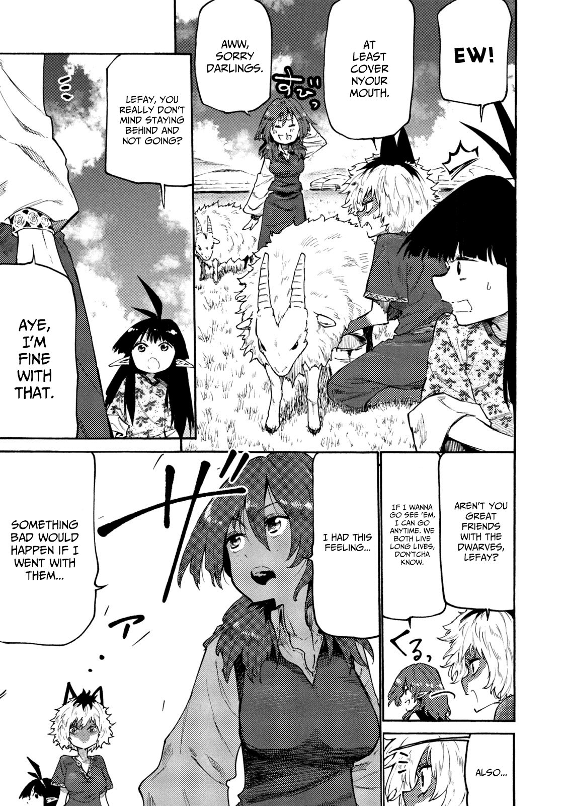 Mazumeshi Elf To Youbokugurashi - Chapter 37