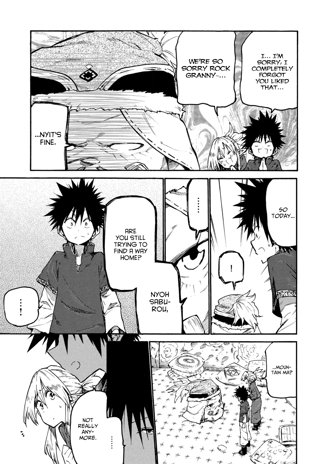 Mazumeshi Elf To Youbokugurashi - Chapter 37