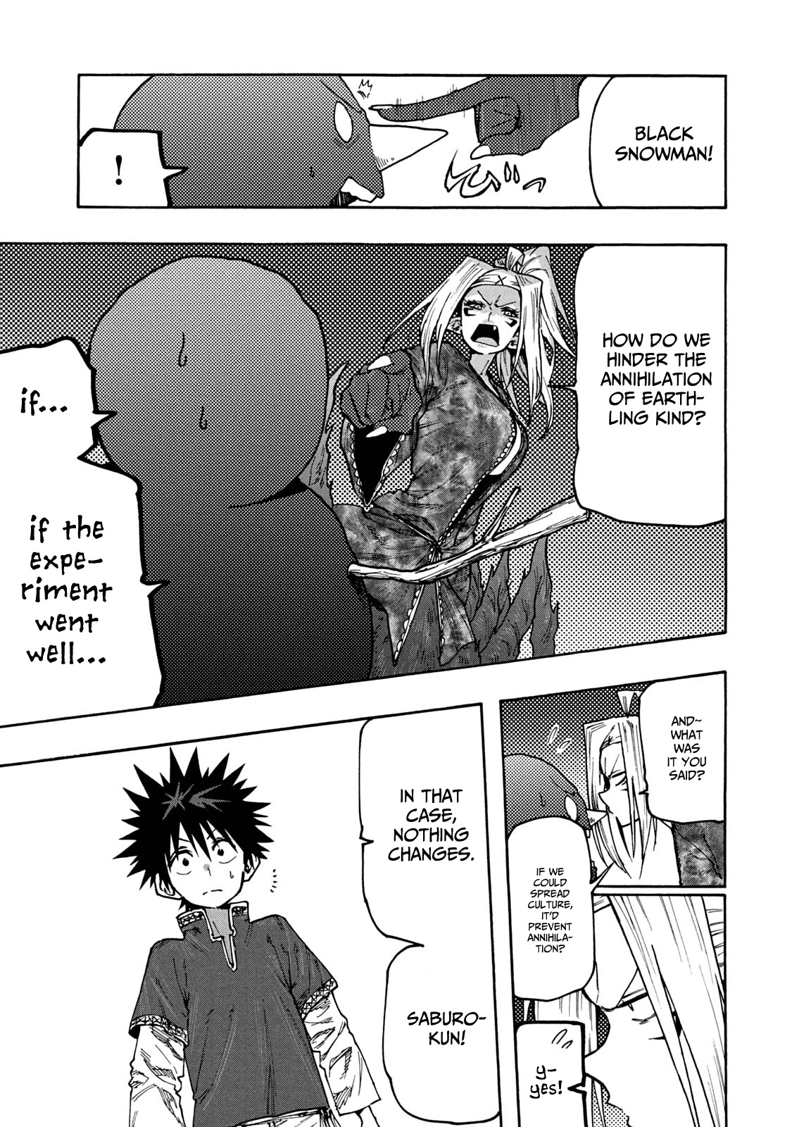 Mazumeshi Elf To Youbokugurashi - Chapter 67: Fight Against The End Of The World