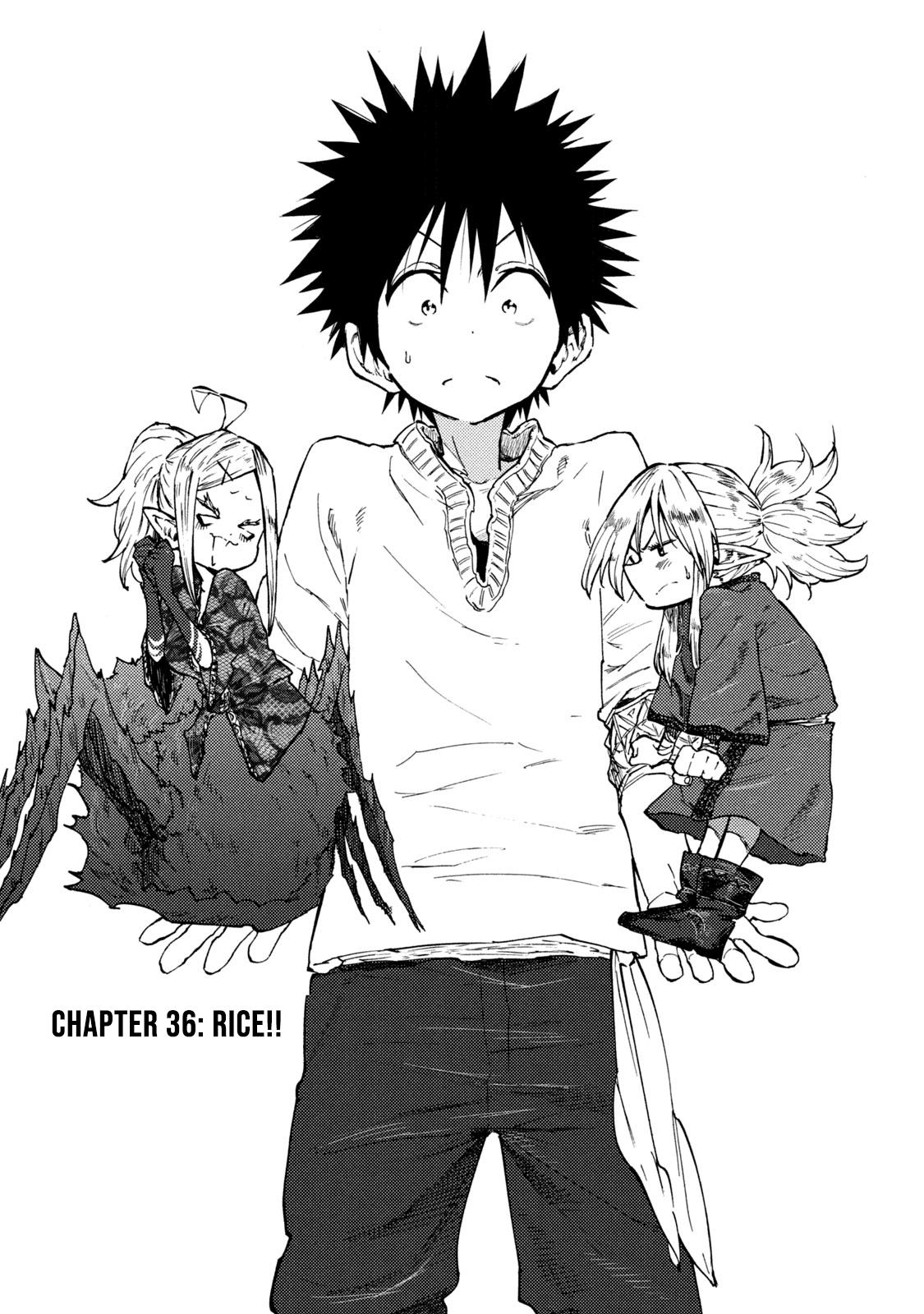 Mazumeshi Elf To Youbokugurashi - Chapter 36