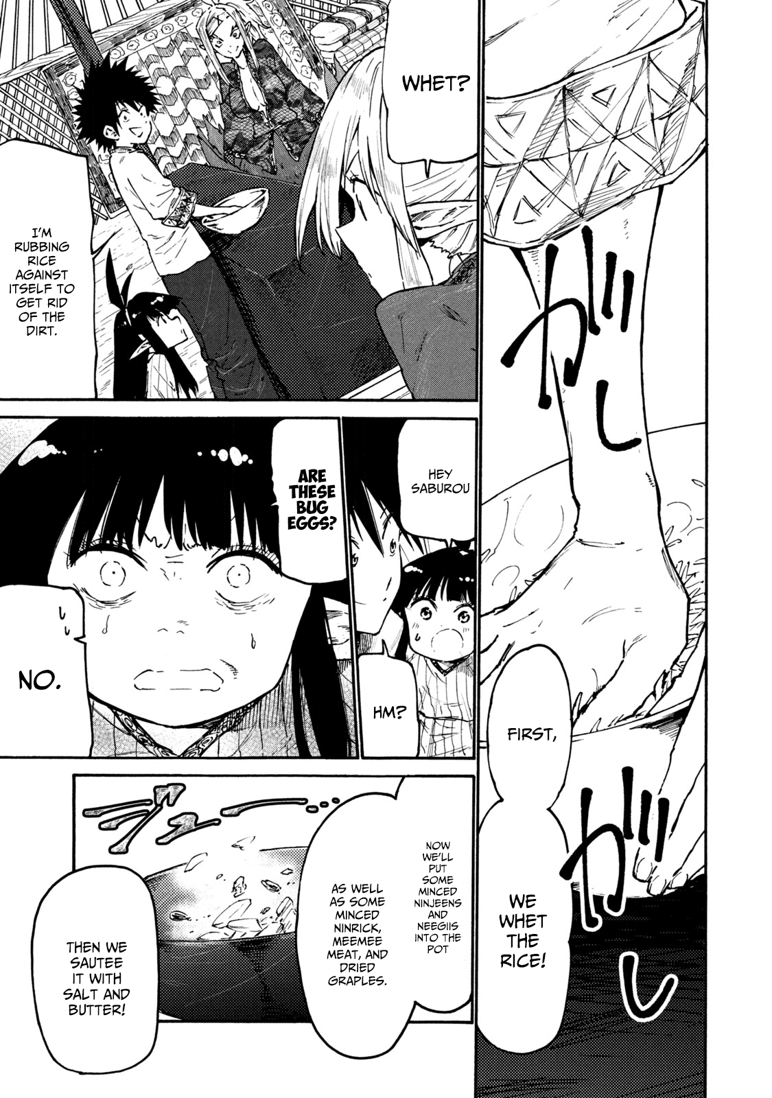 Mazumeshi Elf To Youbokugurashi - Chapter 36