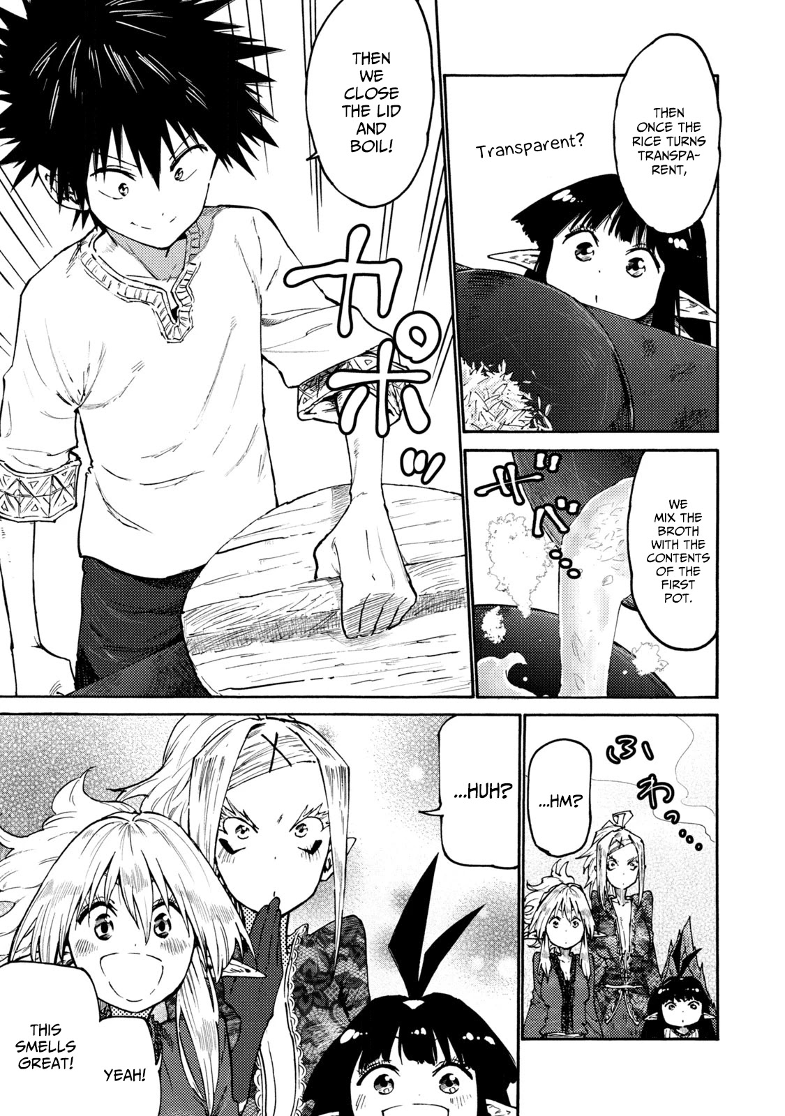 Mazumeshi Elf To Youbokugurashi - Chapter 36