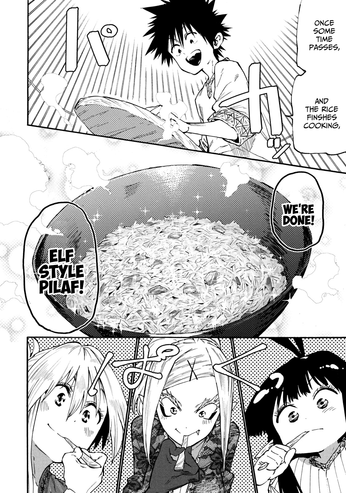 Mazumeshi Elf To Youbokugurashi - Chapter 36