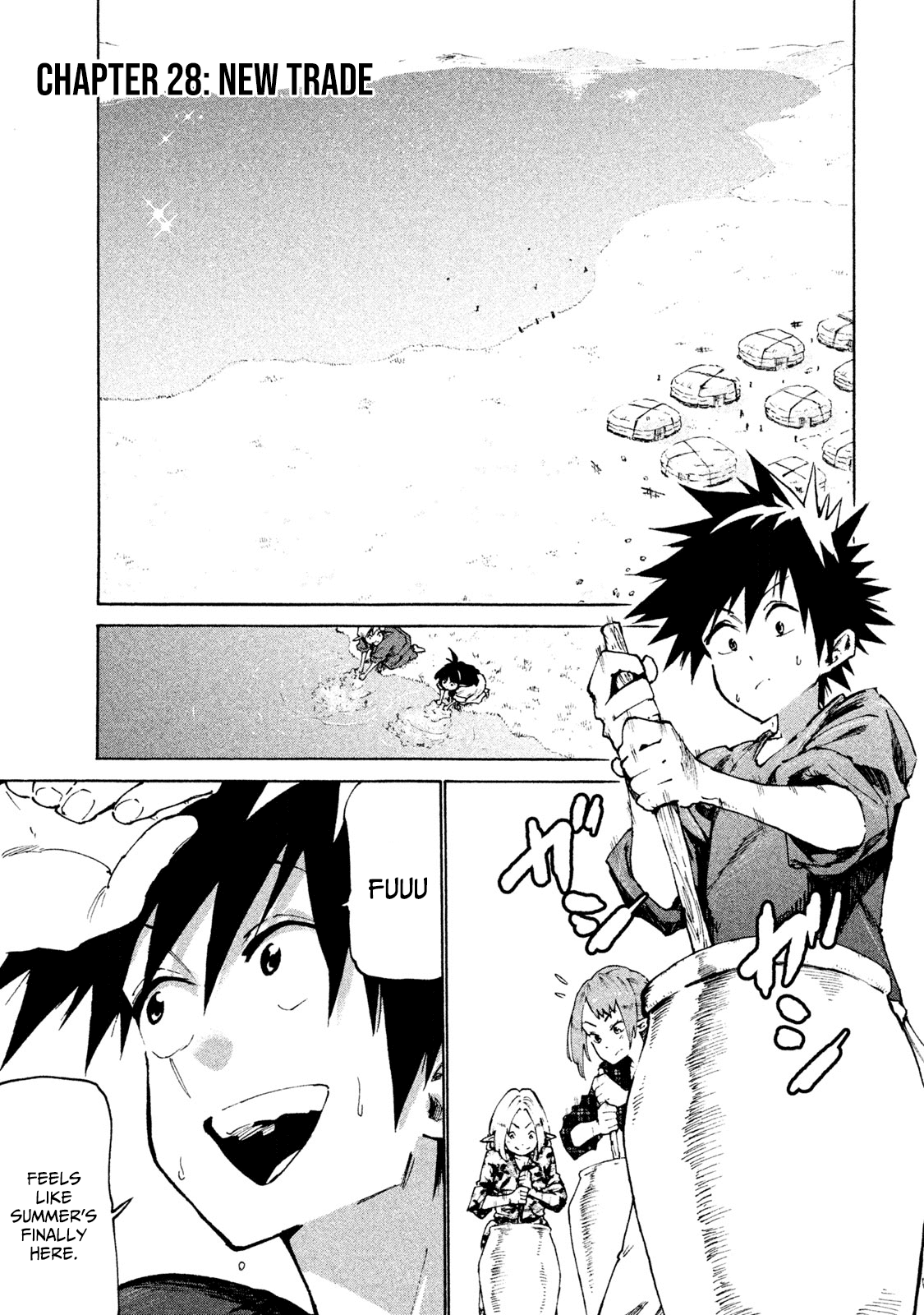 Mazumeshi Elf To Youbokugurashi - Chapter 28