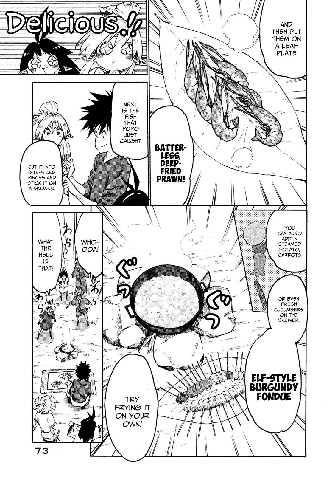 Mazumeshi Elf To Youbokugurashi - Chapter 28