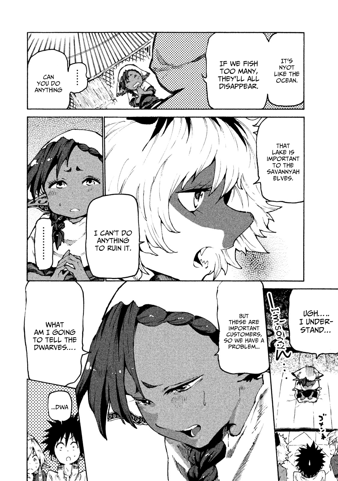 Mazumeshi Elf To Youbokugurashi - Chapter 28