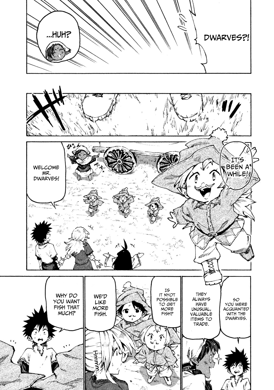 Mazumeshi Elf To Youbokugurashi - Chapter 28